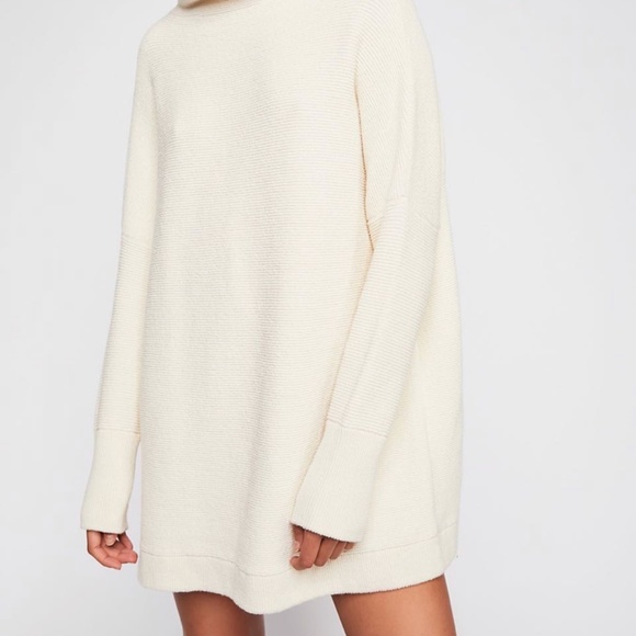 Free People Ottoman Tunic Women’s Medium Ecru, Off-white - Picture 2 of 6